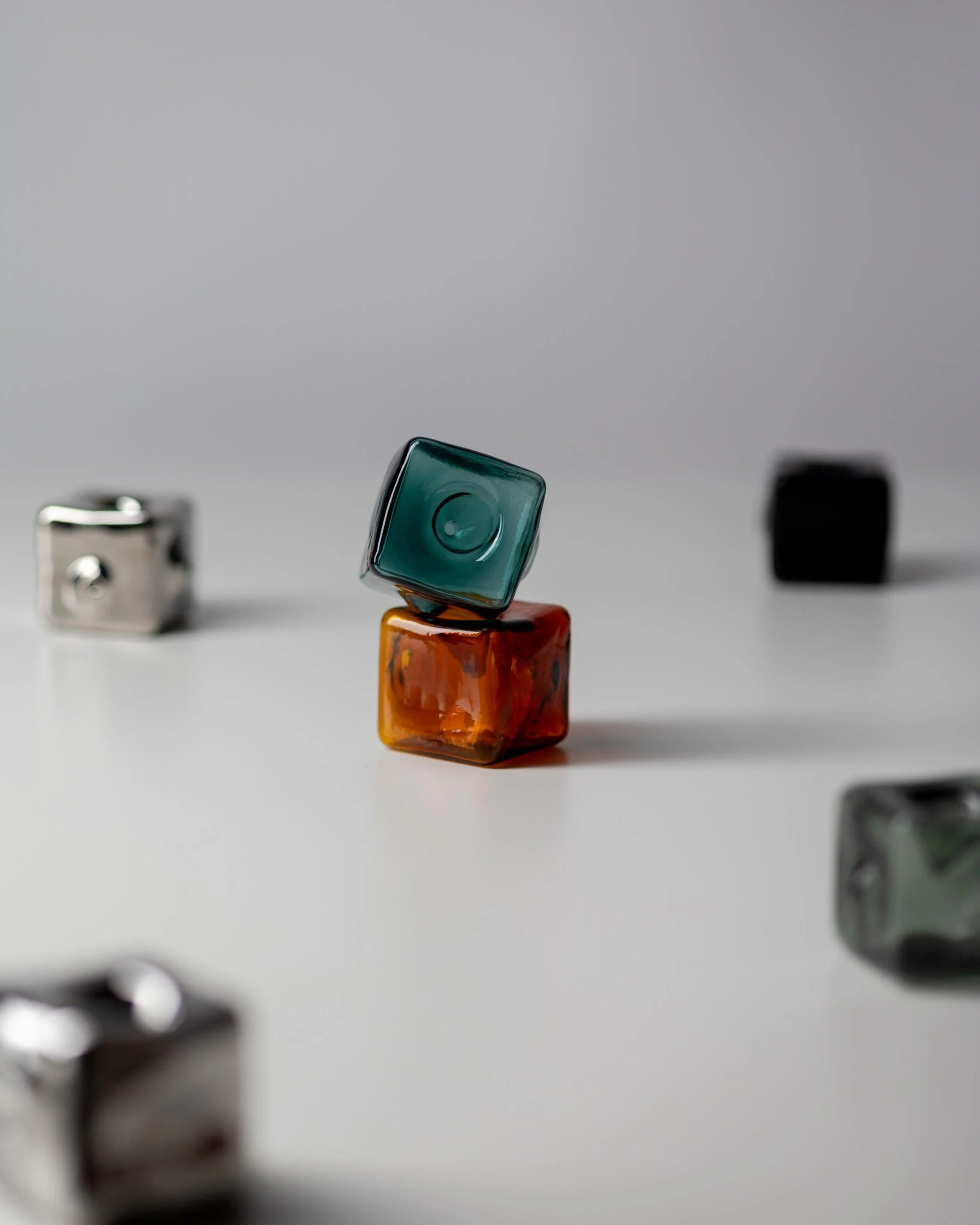 Cube Glass Pipe | Chrome Edition - Image 6