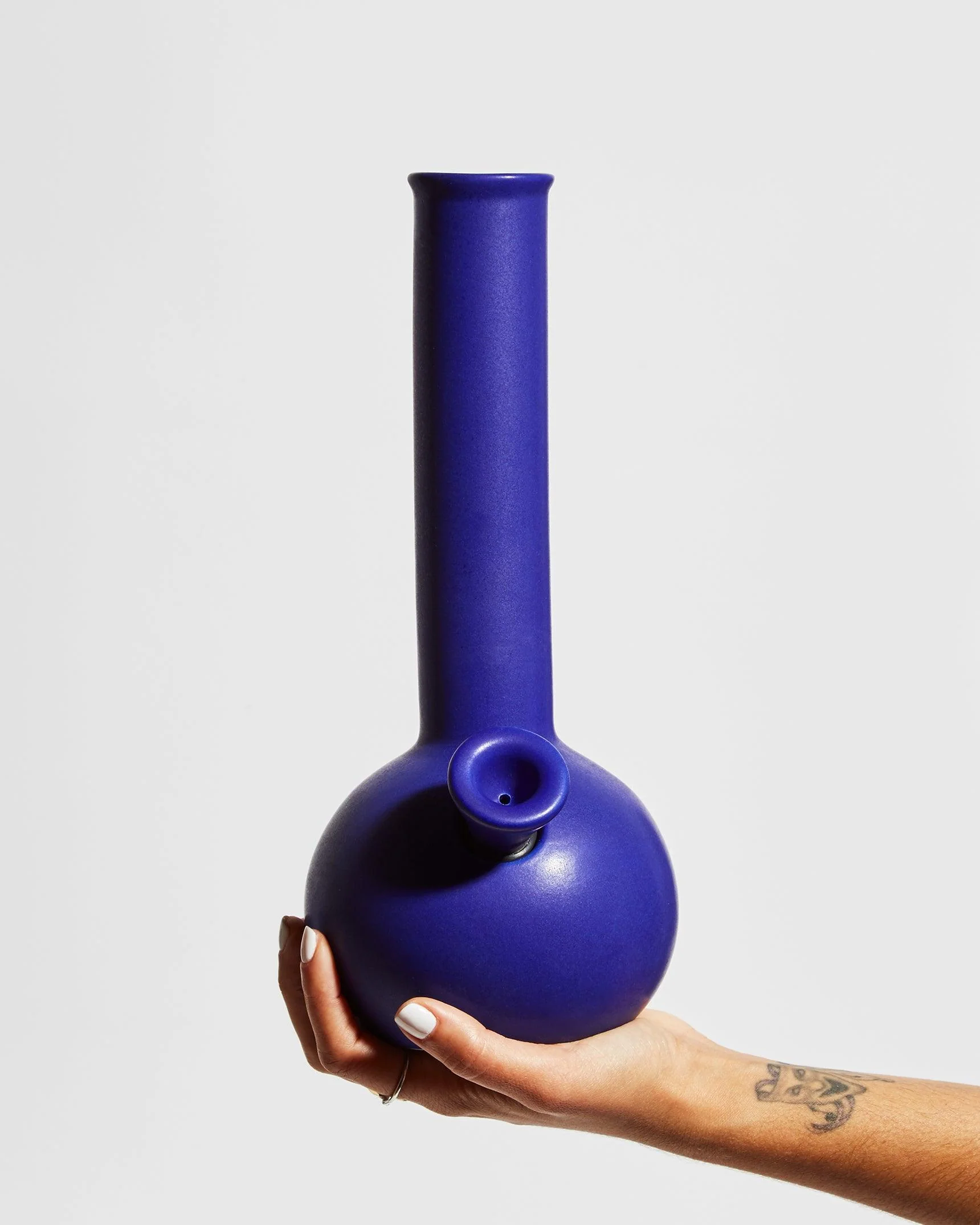 Chongo Ceramic Bong | Lake Blue - Image 7
